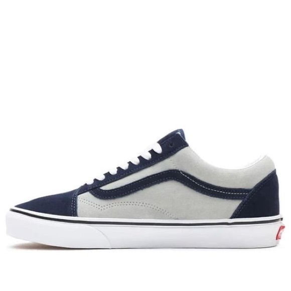 Vans 2tone Suede Old Skool Dress Blues Grey Blue - Picture 3 of 9